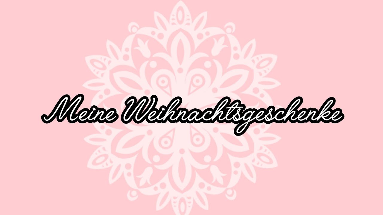 Ich zeige euch meine Weihnachtsgeschenke ☃️❄️🩷