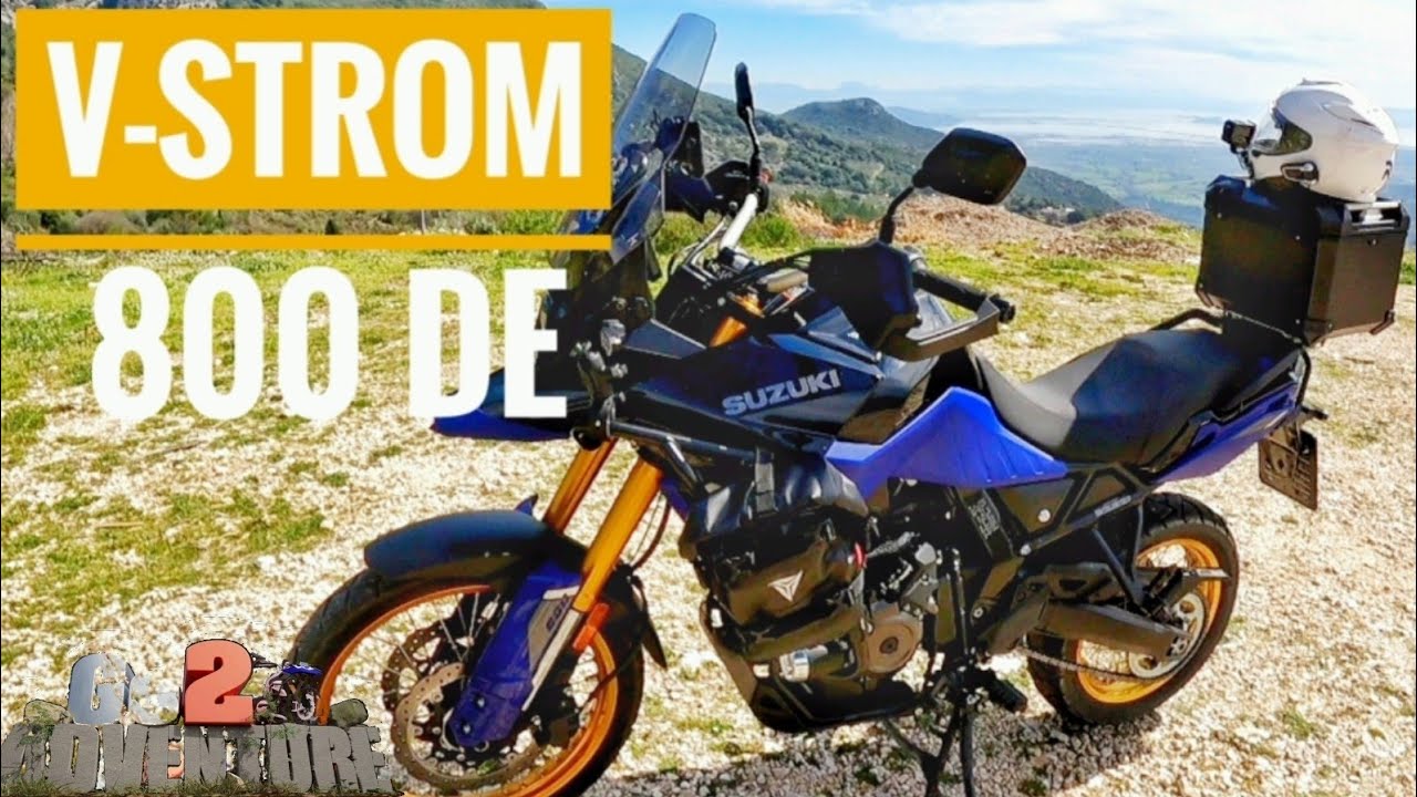 Η άποψη μου για το vstrom 800de. Πρώτη γνωριμία