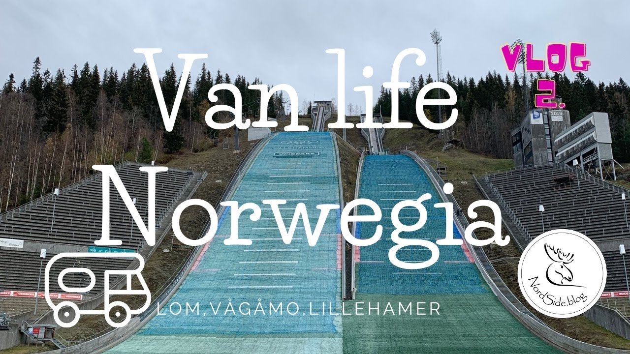 Norwegia Van Life . Lom, Vågamo,Lillehammer