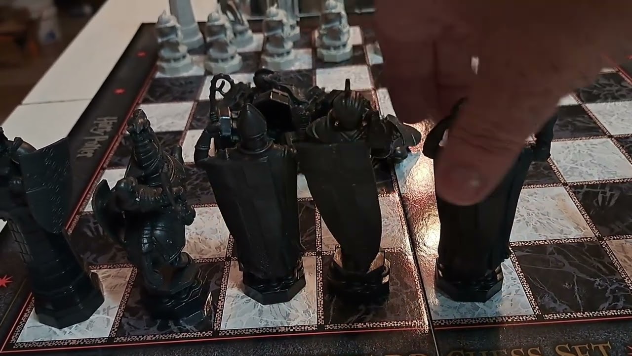 Unboxing Harry Potter Chess Set #timmins #banditgirl #harrypotter