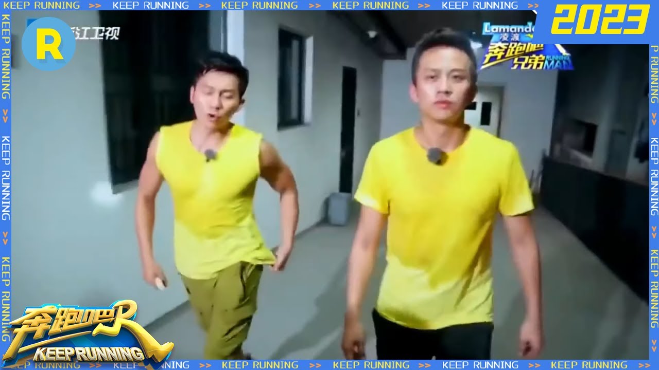 【游戏纯享：铃铛人撕名牌】 邓超李晨挑战“大魔王”金钟国 郑恺化身跑男“小猎豹”极限逃生 EP1 20141010|经典重映 #奔跑吧