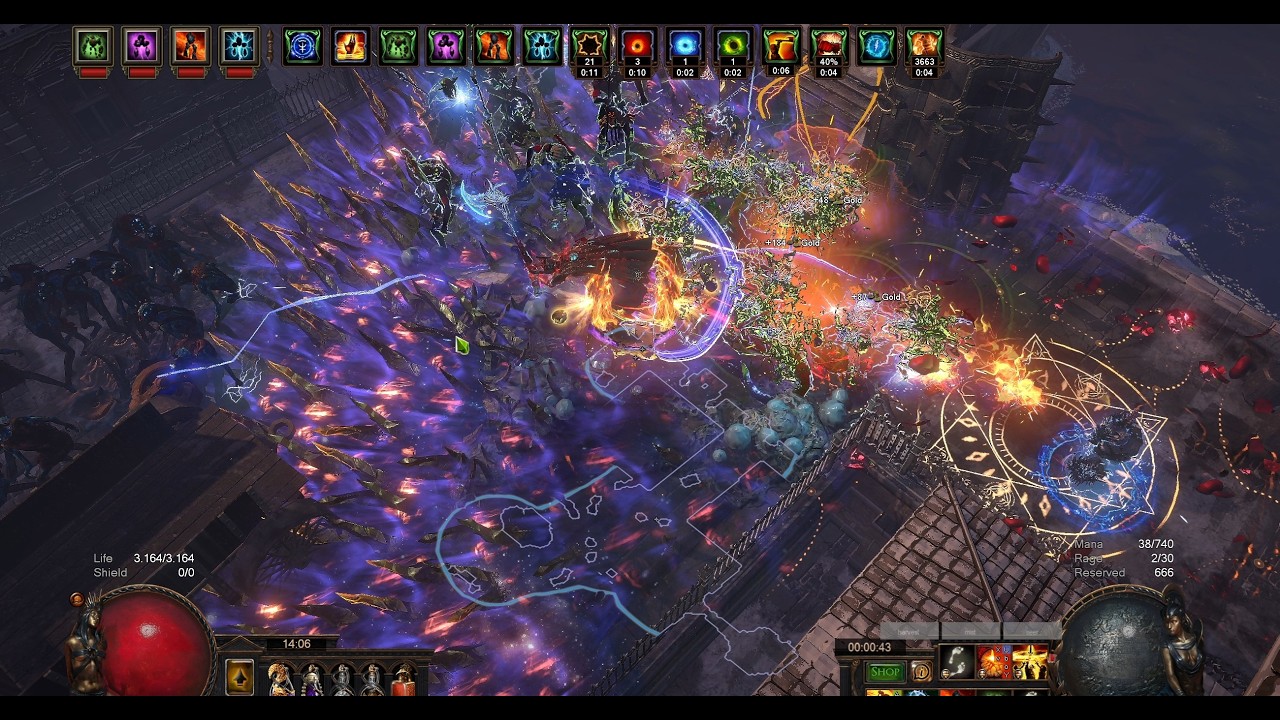 [PoE 3.28 Mirage] Ground Slam of Earthshaking Ignite Elementalist - Map Showcase
