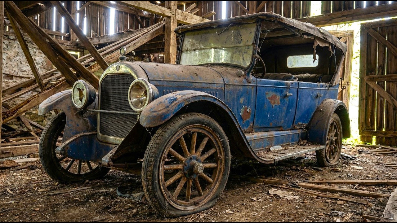 From Forgotten to Flawless – ASMR Rebuild of a 1917 Willys-Knight Model 70 (Chassis #777)