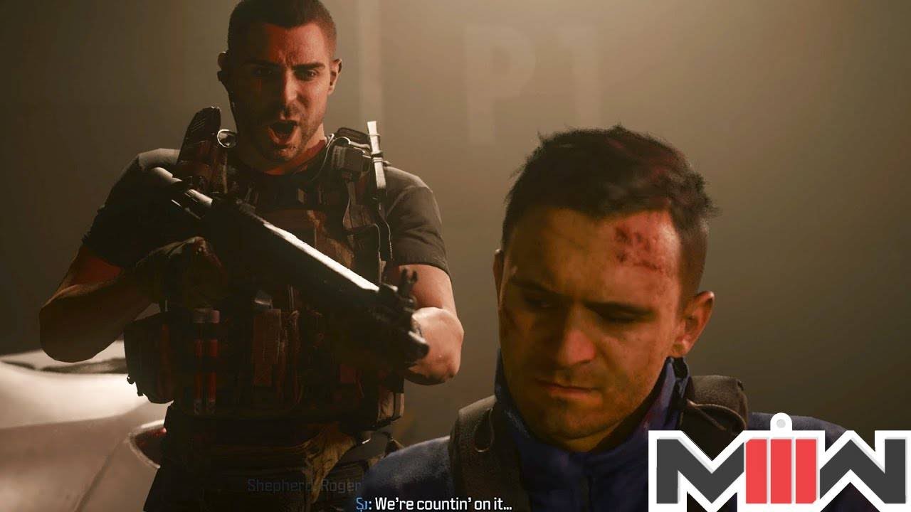 Captain Price and Soap Capture Makarov Scene CALL OF DUTY: MODERN WARFARE 3