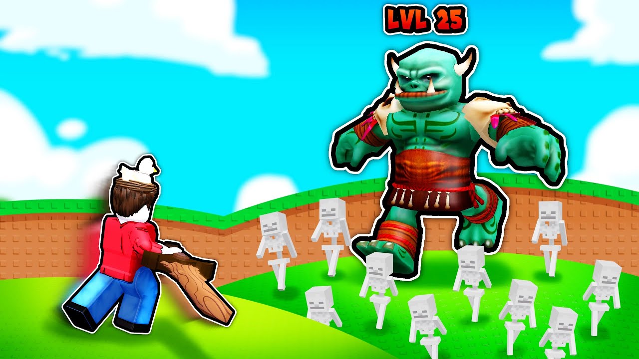 Starting from Noob and Becoming a GOD in Roblox Dungeon Leveling