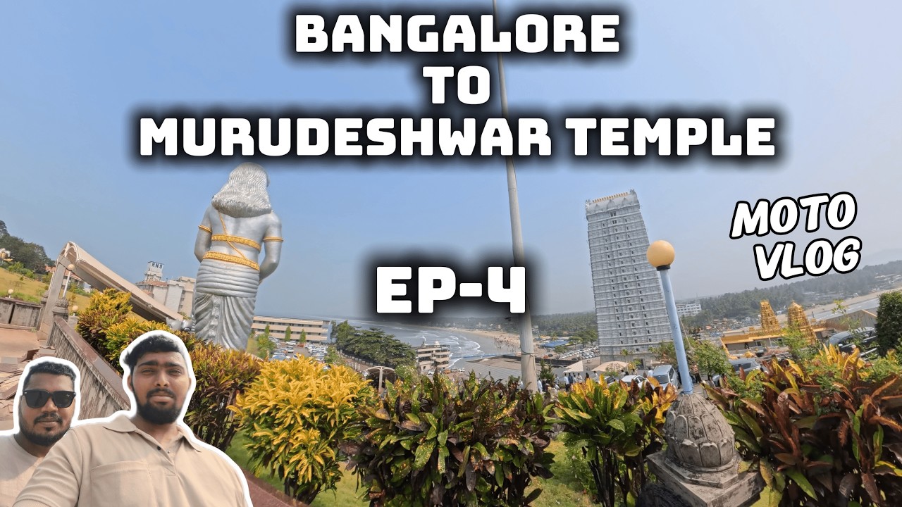 🛕Murudeshwar Temple  | 🔱📿முருதேஷ்வர் கோயில் | 🕉🪘𓆗Tallest Shiva Statue | EP-4 | #subscribe | #T20