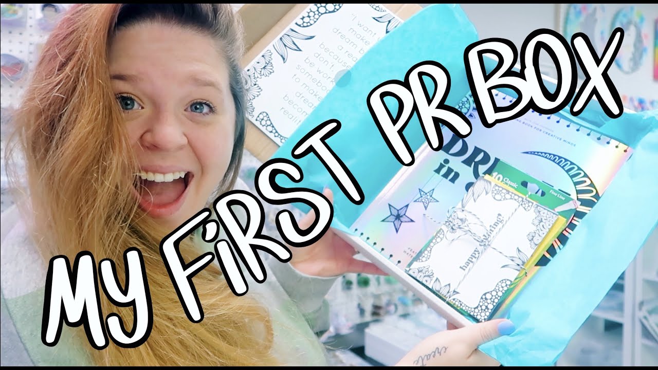 DESIGNING MY FIRST PR BOX!!!