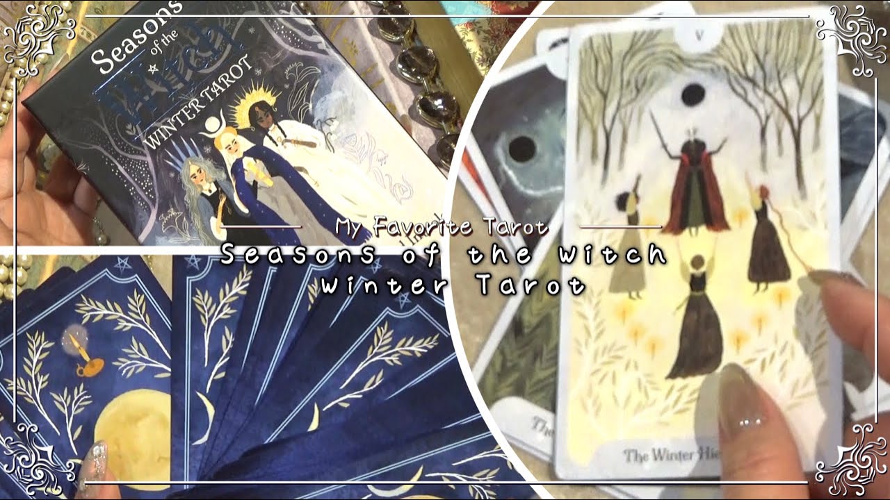 【Seasons of the Witch: Winter Tarot（Сезоны ведьмы: Зимнее Таро）】Первая карта Таро в серии♪