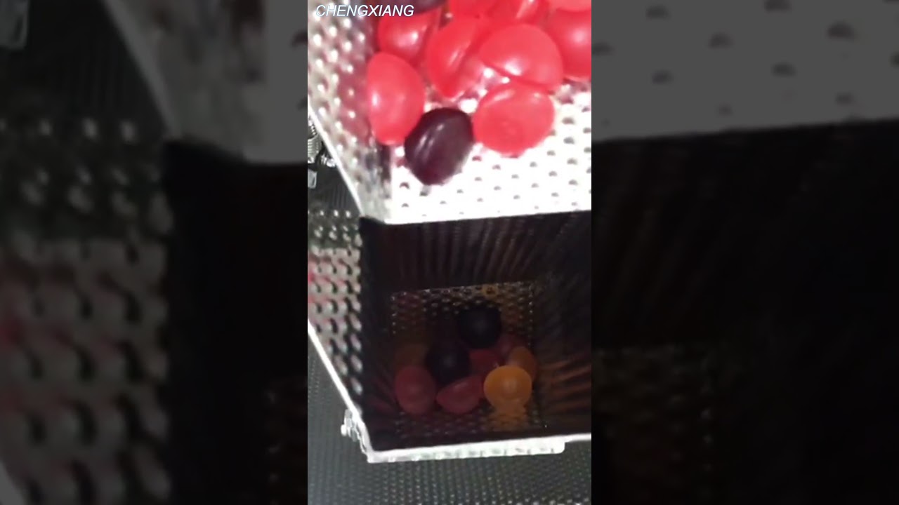 Gummy mushroom counting machine丨CBD candy packaging machine #candy #gummy  #machine