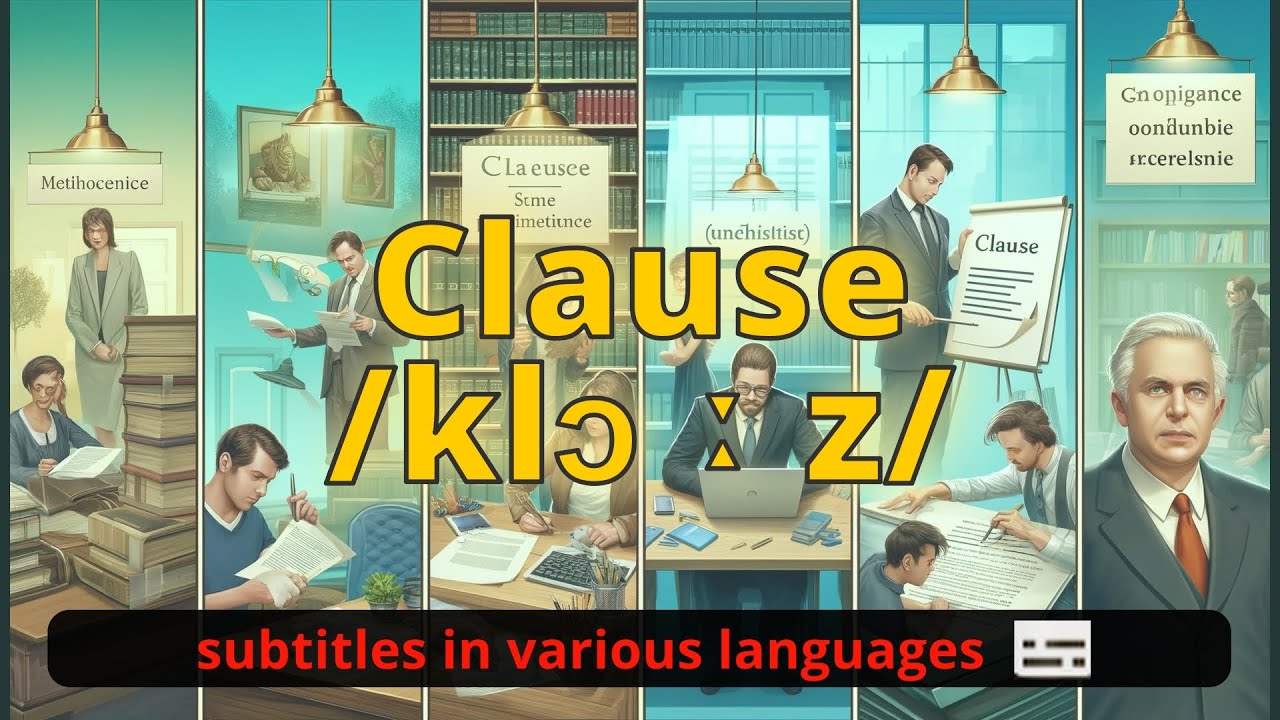 Clause meaning with 5 examples