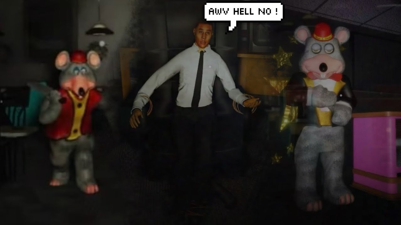 DO NOT VISIT CHUCKY AT 3AM ! NIGHT SHIFT AT CHUCK E CHEESE ROBLOX