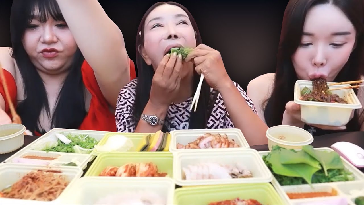 무더운 여름에도 꿀맛 보쌈과 족발 먹방 [공주, 추자, 미도] | FULL