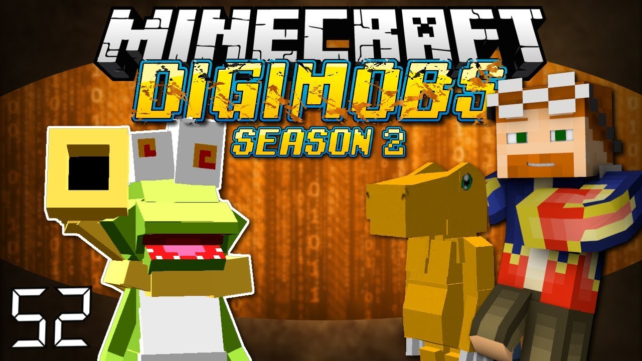 Minecraft: DIGIMOBS (SEASON 2) EP. 52 - Helping Gekomon!