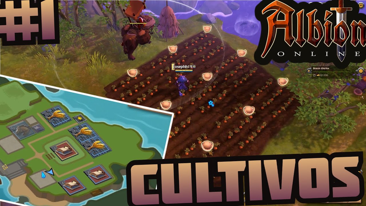 | Introducción al Albion Online | Cultivos de Zanahoria