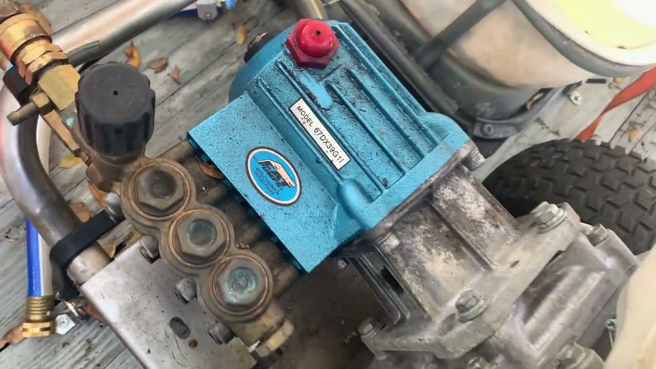 Running a Pressure Washer with a 12v pump and a Buffer tank