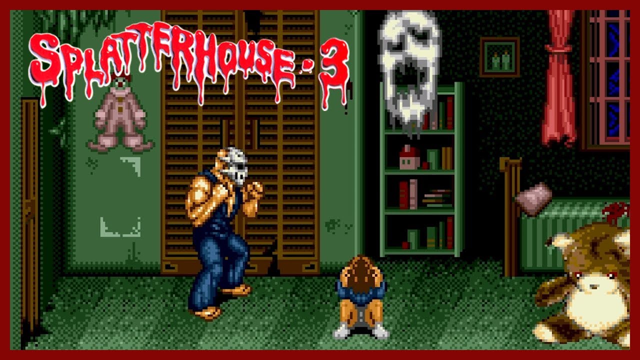 SplatterHouse 3 - GOOD ENDING (No Death) | Sega Genesis/Mega Drive