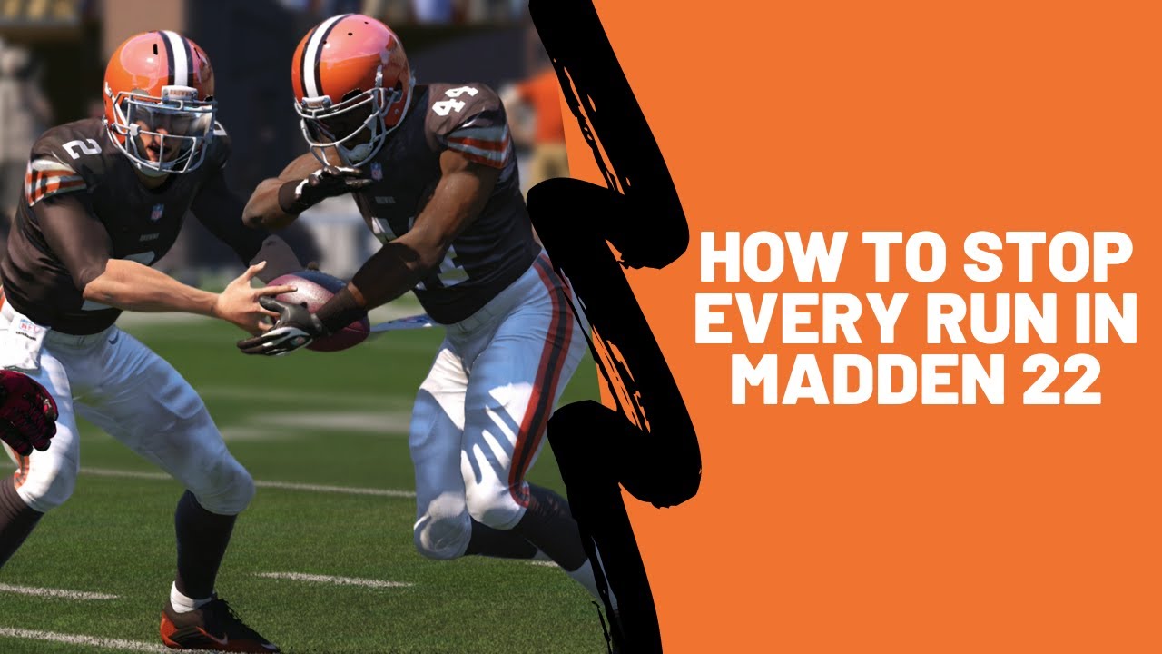 How You CAN STOP EVERY RUN In Madden 22| Madden 22 Run DEFENSE|