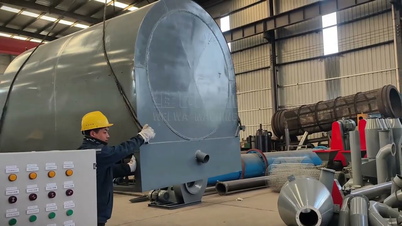 Horizontal Carbonization Furnace Shipped to Thailand! | On-Site Delivery by WEIWA Machinery
