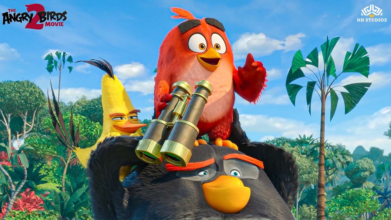 Birds vs Pigs Battle Scene 🐦🐷 | The Angry Birds Movie 2 | Hindi Dubbed Animated Movie