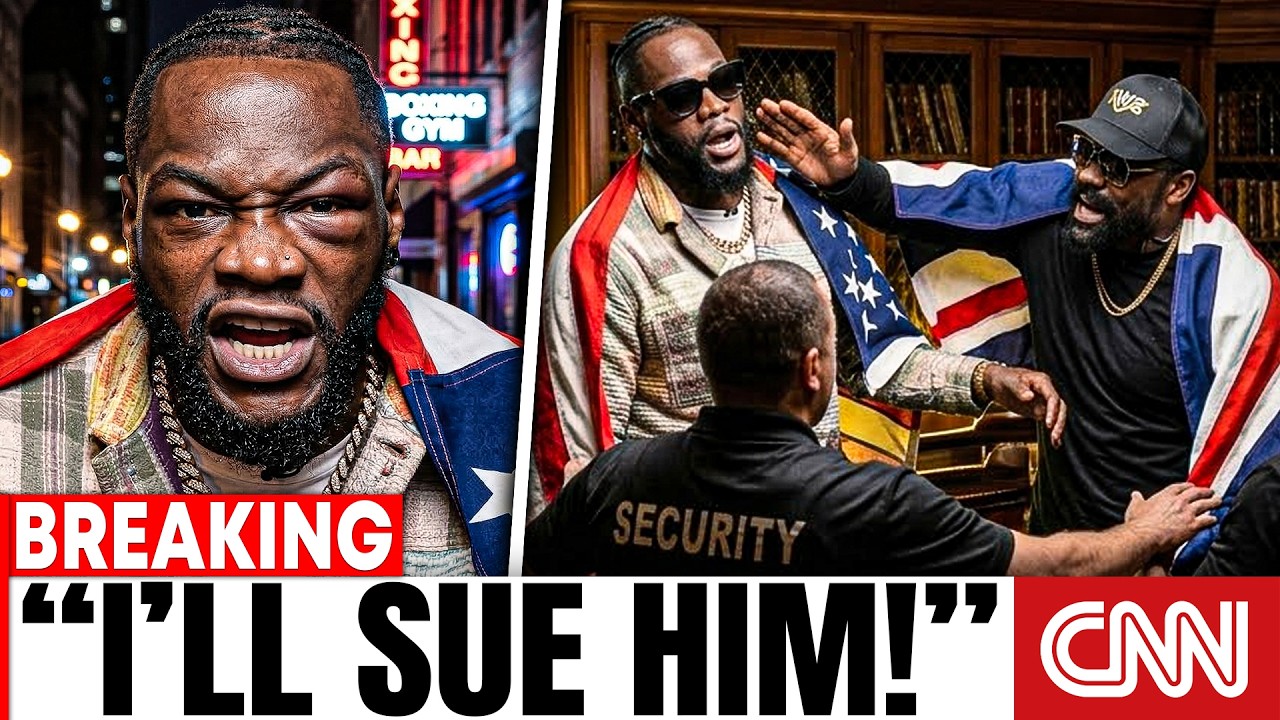“HE CROSSED THE LINE!” Deontay Wilder FILES LAWSUIT Against Derek Chisora After SLAP at Face-Off!