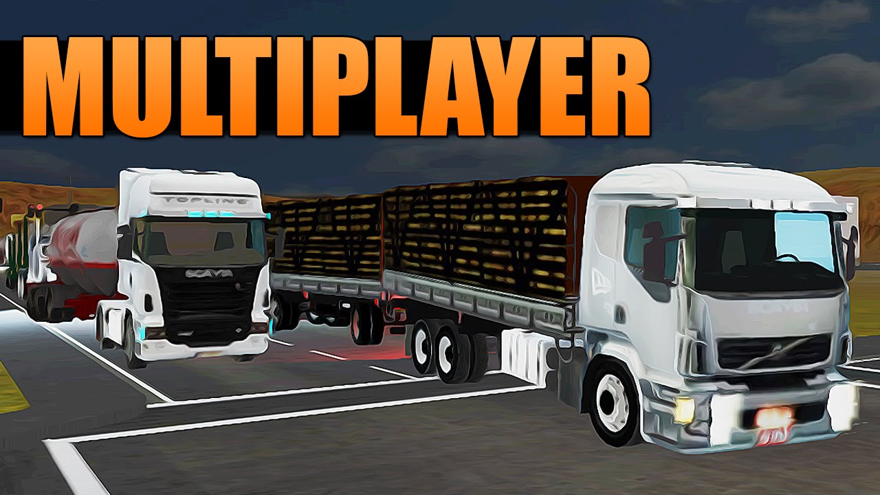 Grand Truck Simulator Multiplayer - Carga de Laranja + Comboio