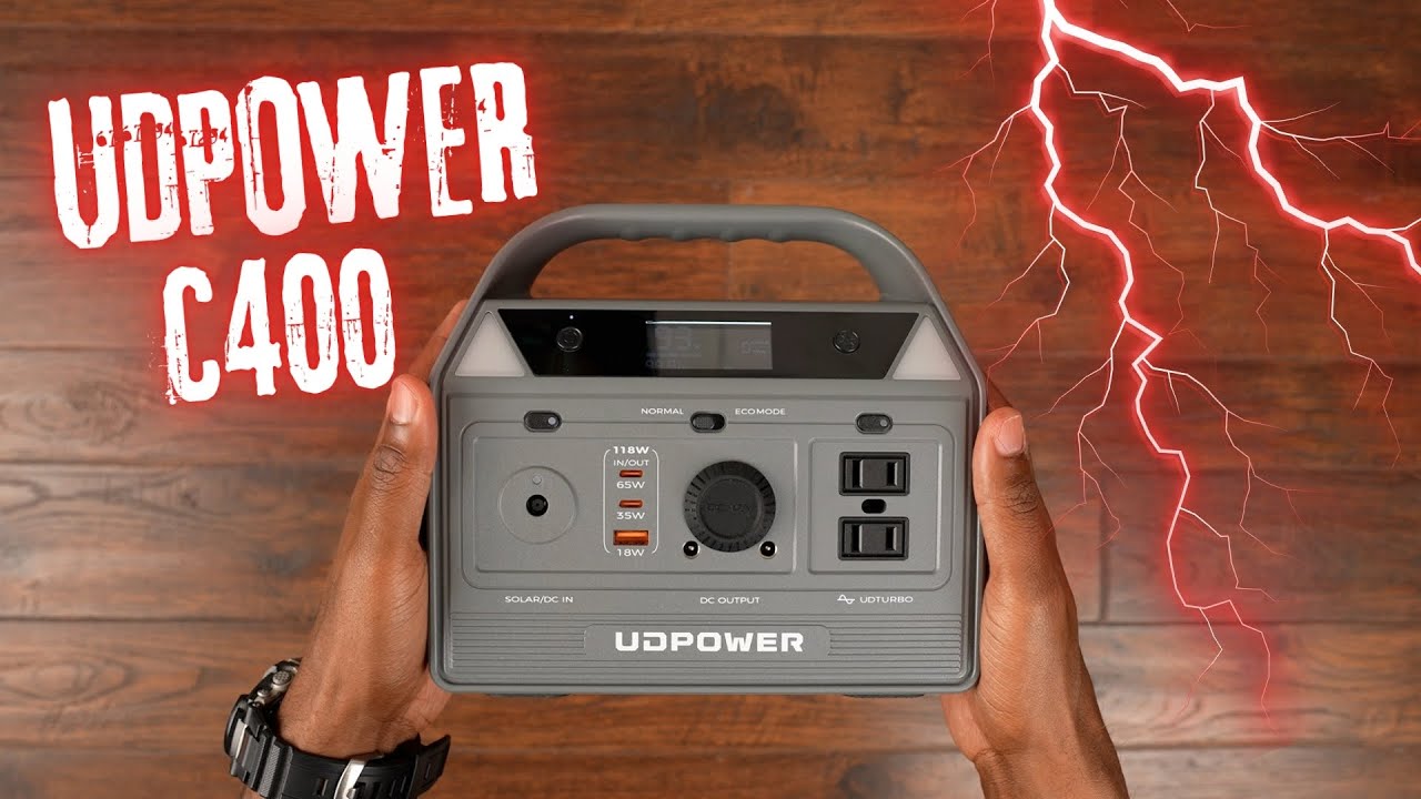 This Power Station can jumpstart your car battery | C400 UDPOWER