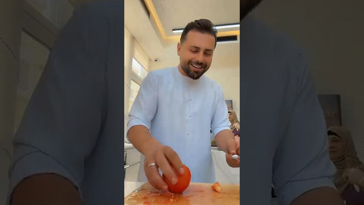 ريتشو دخل على المطبخ ويخانق الجميع وامه تعصب عليه 😍🔥