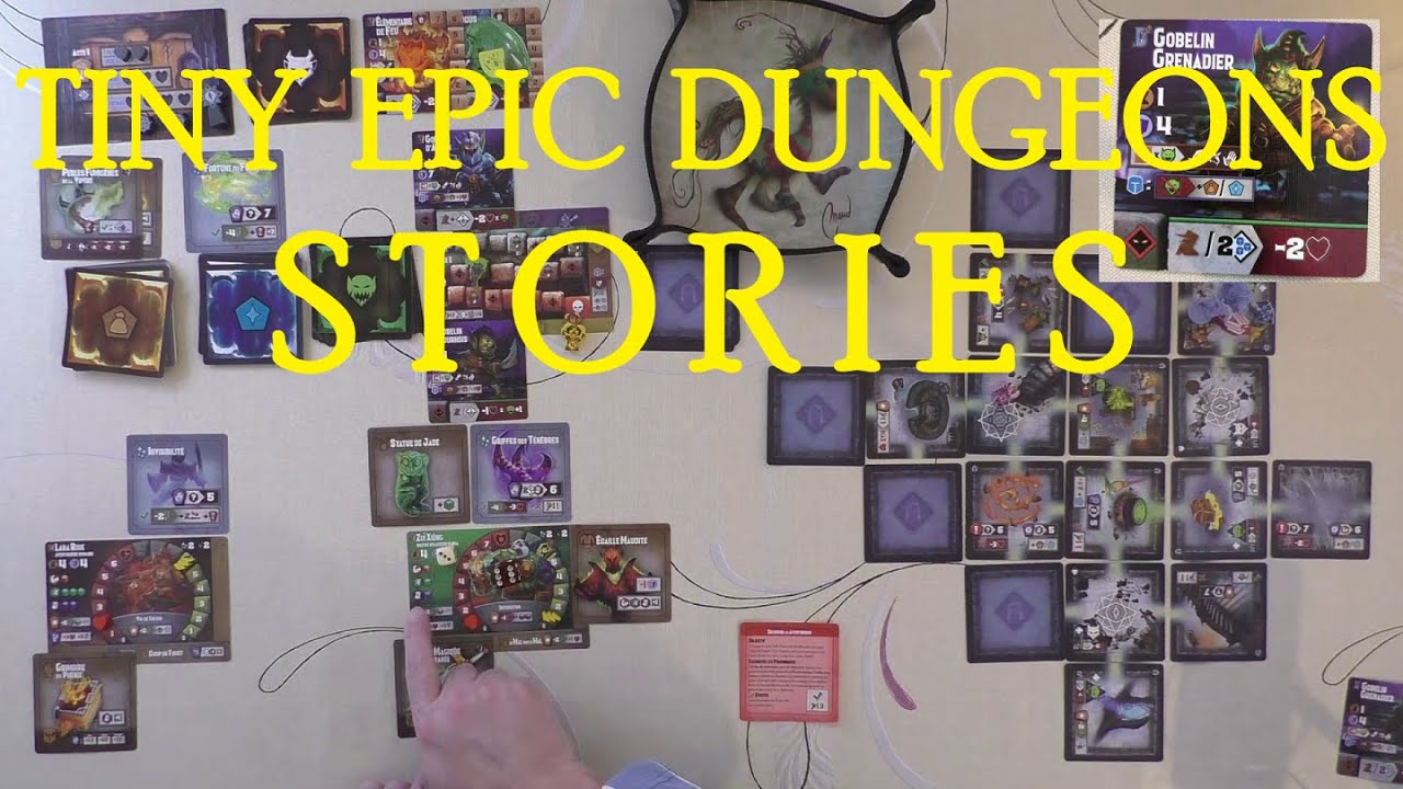 [FR] TINY EPIC DUNGEONS - STORIES