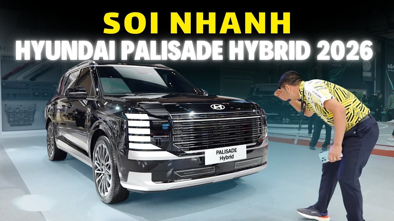 Soi nhanh Hyundai Palisade Hybrid 2026: Về Việt Nam sẽ thành hàng HOT! |Autodaily.vn|