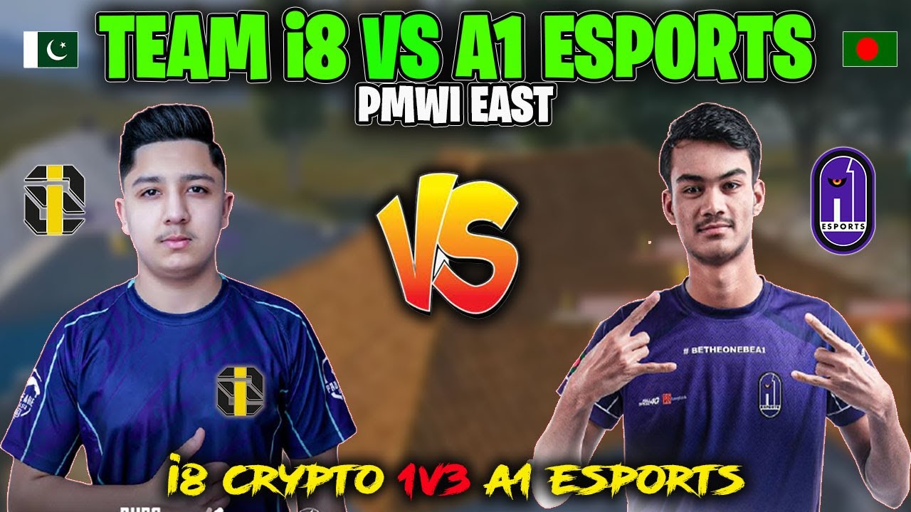 i8 CRYPTO🇵🇰 1V3 A1 ESPORTS🇧🇩 PMWI EAST 2021 | TEAM i8 VS A1 ESPORTS INTENSE FIGHT IN PMWI