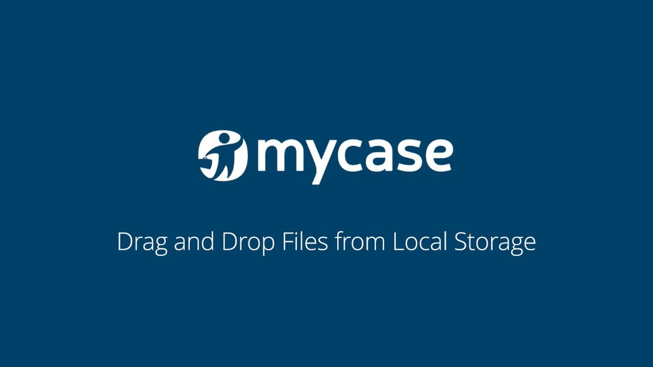 MyCase's Drag and Drop Feature - MyCase Tips
