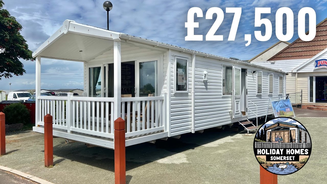 Static Caravan with Built-in Decking 😮