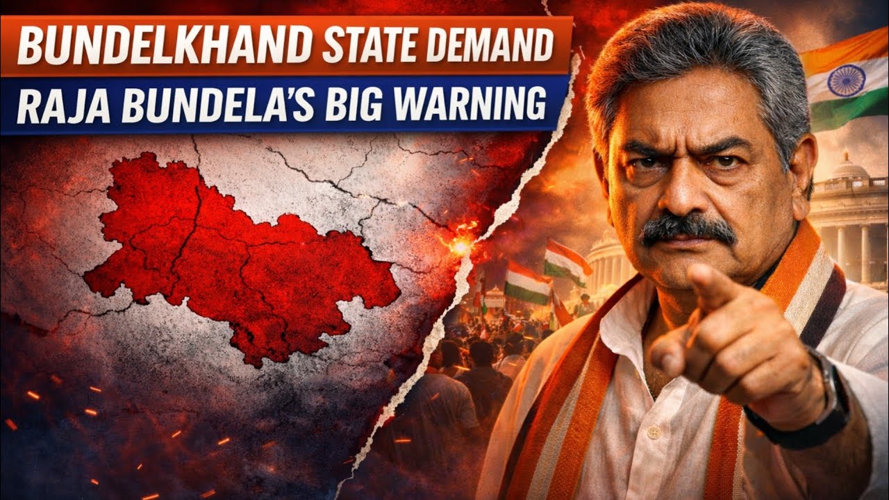 Bundelkhand State Demand Intensifies | Raja Bundela Issues Big Warning | World Important Knowledge 
