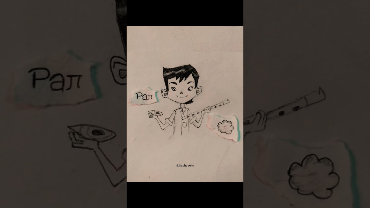 Back To Childhood | Roll No. 21 Cartoon Drawing 🎨 