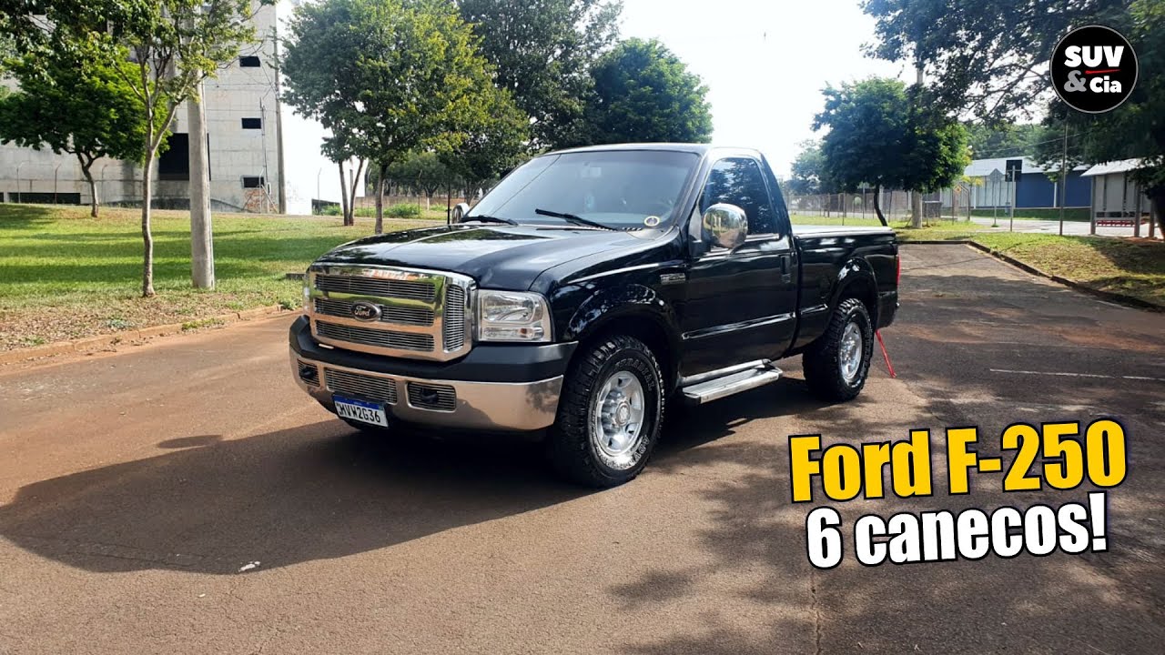 FORD F-250 XLT com MOTOR MWM 6 CILINDROS TURBO DIESEL! | ESSA É BRUTA DE VERDADE!