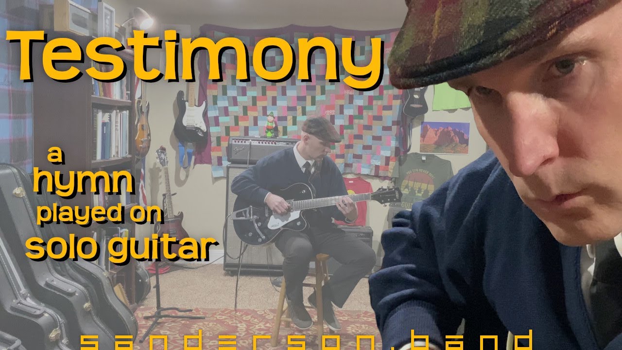 Testimony - a hymn played on solo guitar