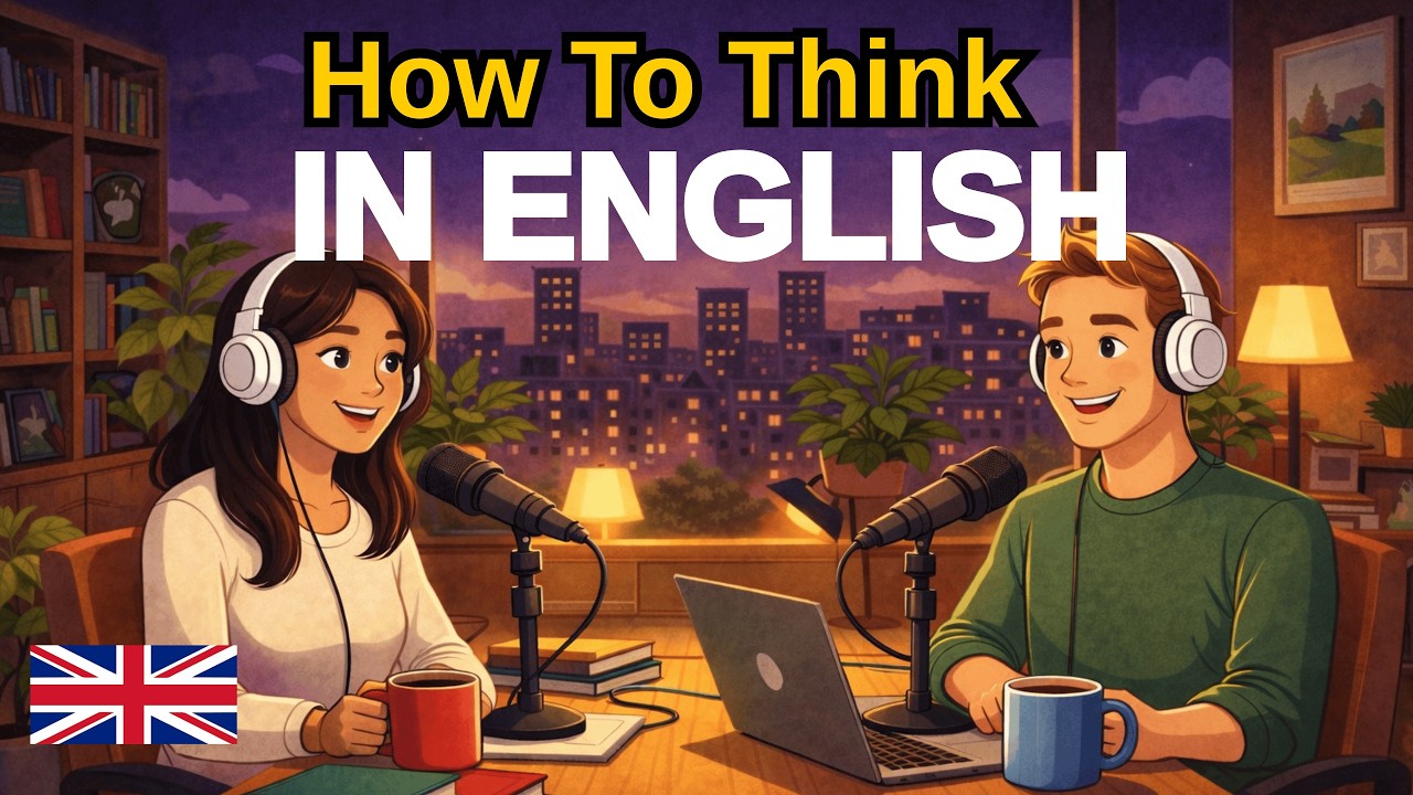 How to Think in English | Stop Translating in Your Head Now - English Podcast for Beginners