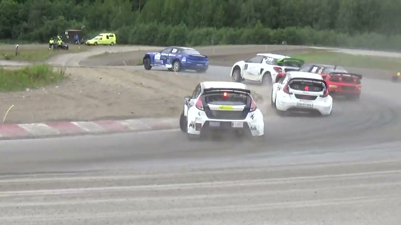 NM Rallycross Finnskogbanen. Super 2000 B Finale. 2024