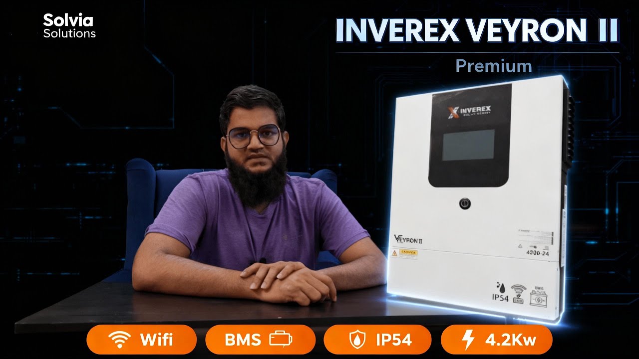 Inverex Veyron II Premium 4.2kW (24V) Review | Full Specs & Price in Pakistan 2025