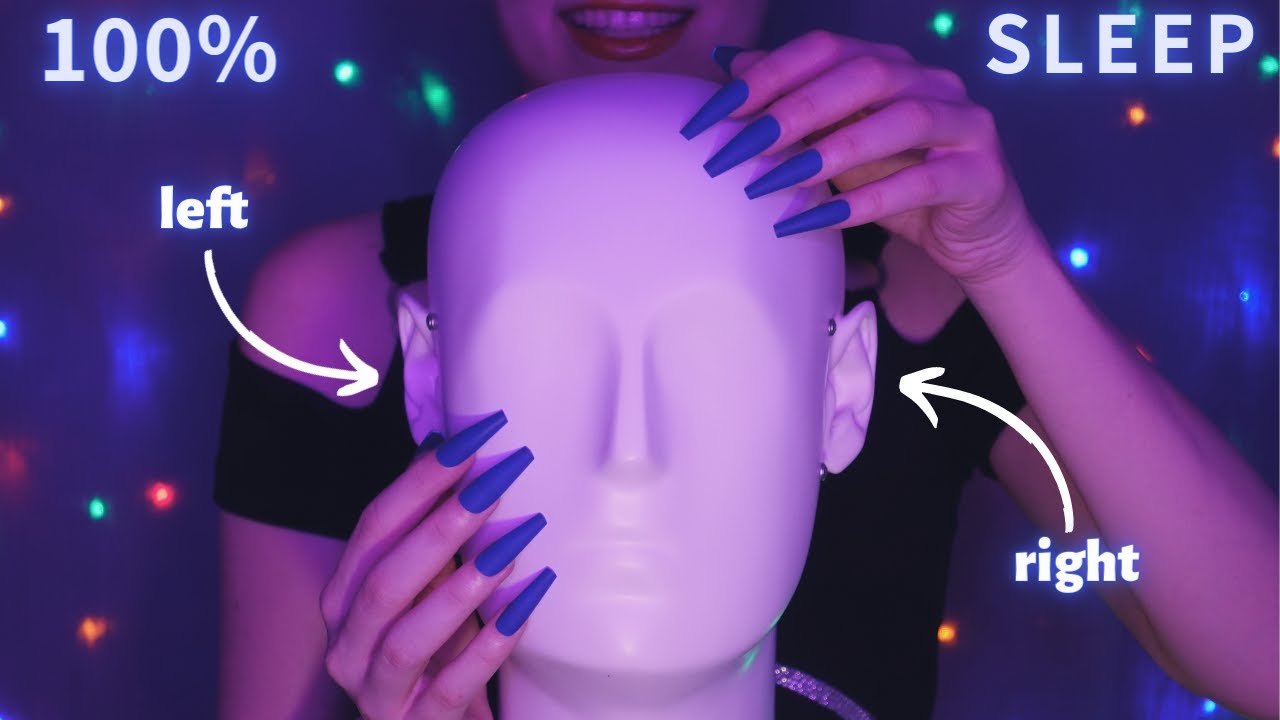 Asmr Binaural Dummy Head Mic Scratching & Tapping with Different Mic Covers | No Talking for Sleep