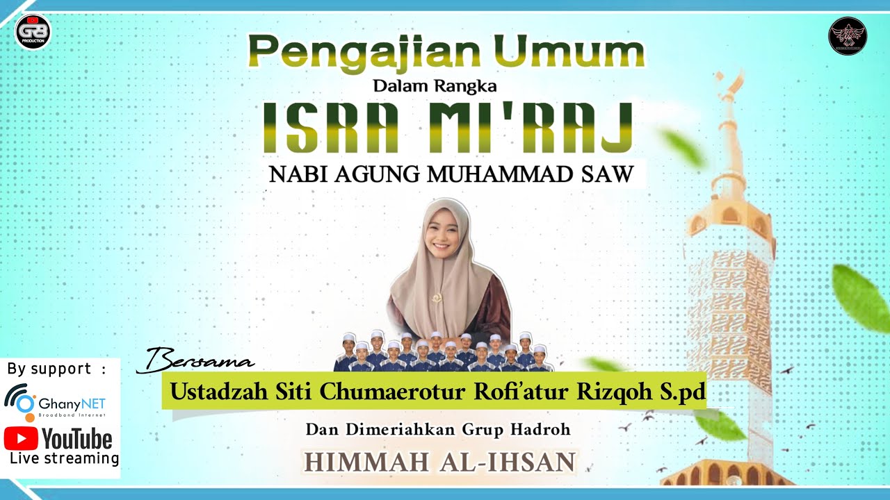 🔴 (LIVE) PERINGATAN ISRA' MI'RAJ NABI AGUNG MUHAMMAD SAW DK.PRINGAMBA DAN TASYAKURAN GRB COMMUNITY