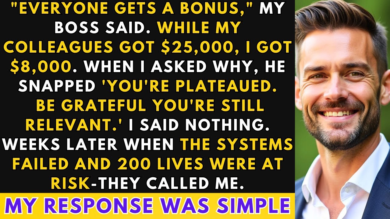 My Boss Saved $17K on My Bonus… Then Lost $287M in One Day | Office Revenge