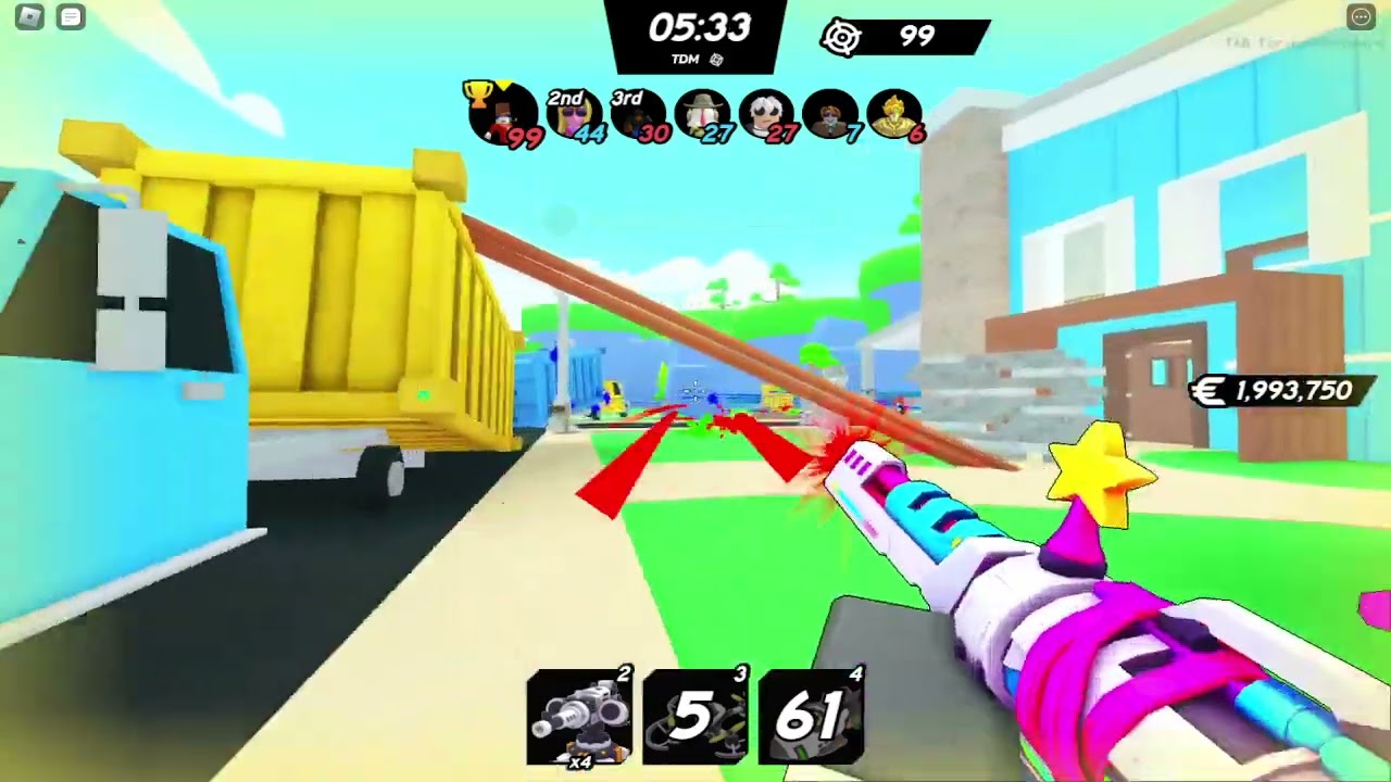 Big Paintball 2 P:5 - Thoughts, is the Starfall Minigun Too OP??