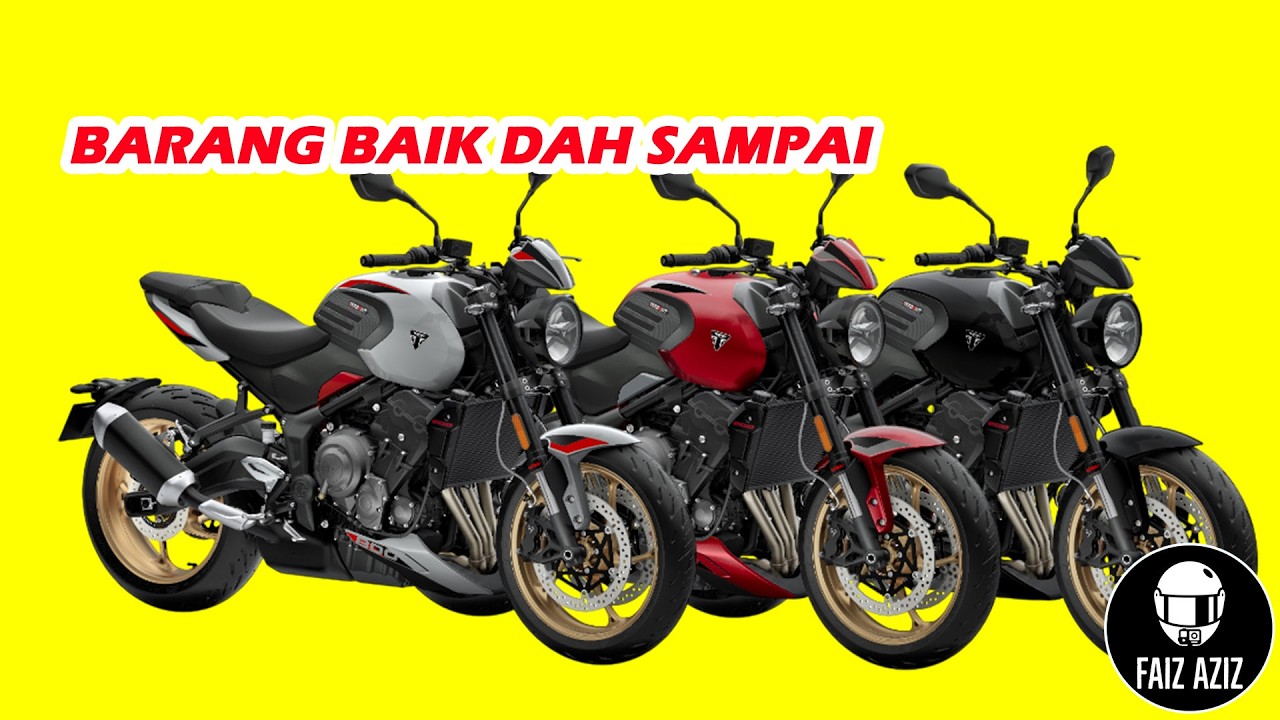 Barang Baik Dah Mendarat – Triumph Trident 800 | Vlog E817