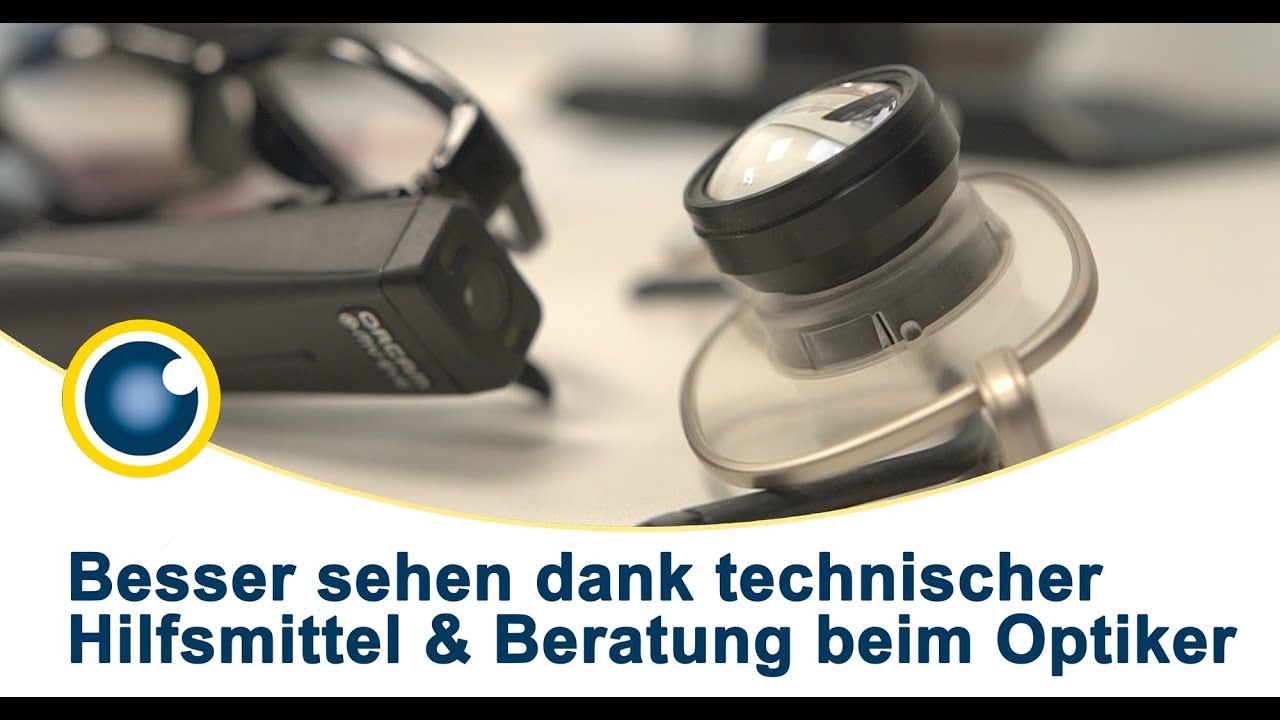 Technische Hilfsmittel unterstützen Menschen mit Seheinschränkungen wie der #fAMD