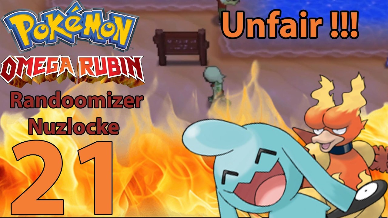 Pokemon Omega Rubin Randomizer Nuzlocke 🌋 #021 MAGMAR VERPASST! 😭 | Höhlen Pech?!