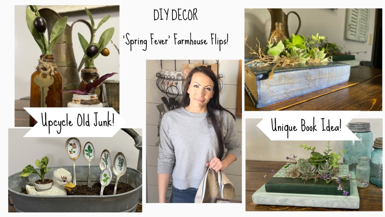 DIY Decor- “Spring Fever” Farmhouse Flips