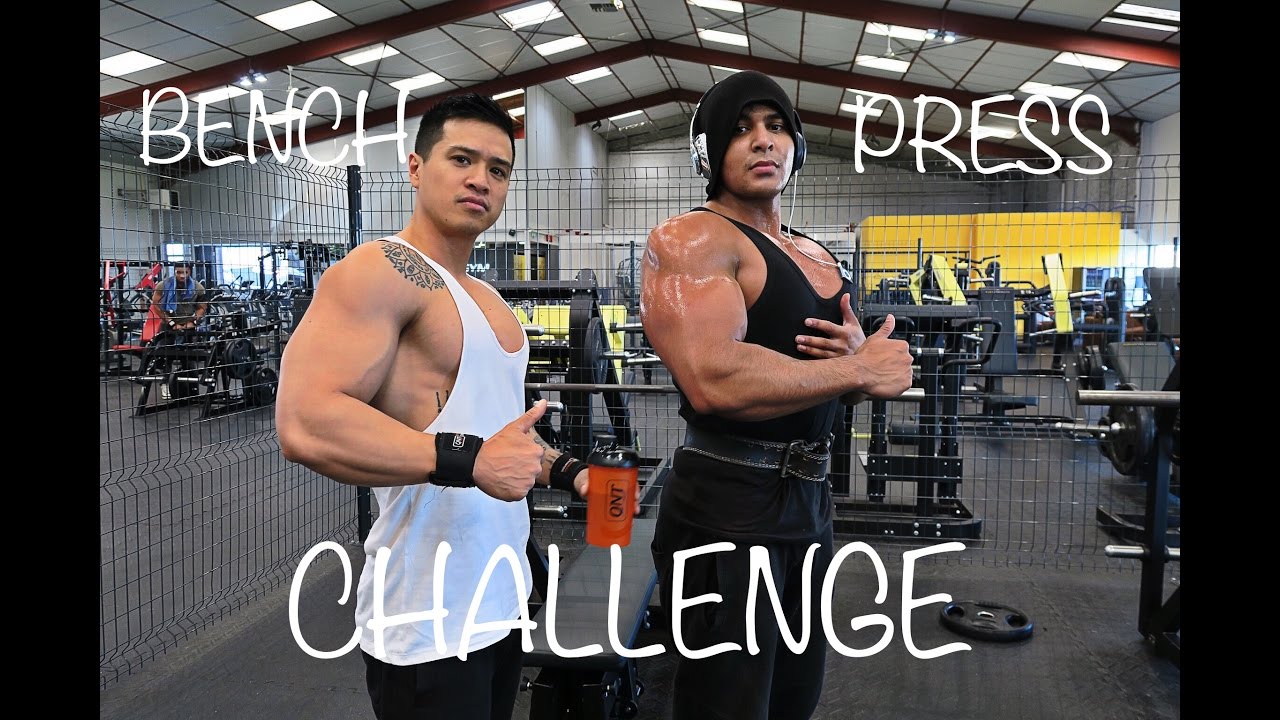 Réponse CHALLENGE BENCH PRESS 200 REPS à 100KG avec Newton & Brice