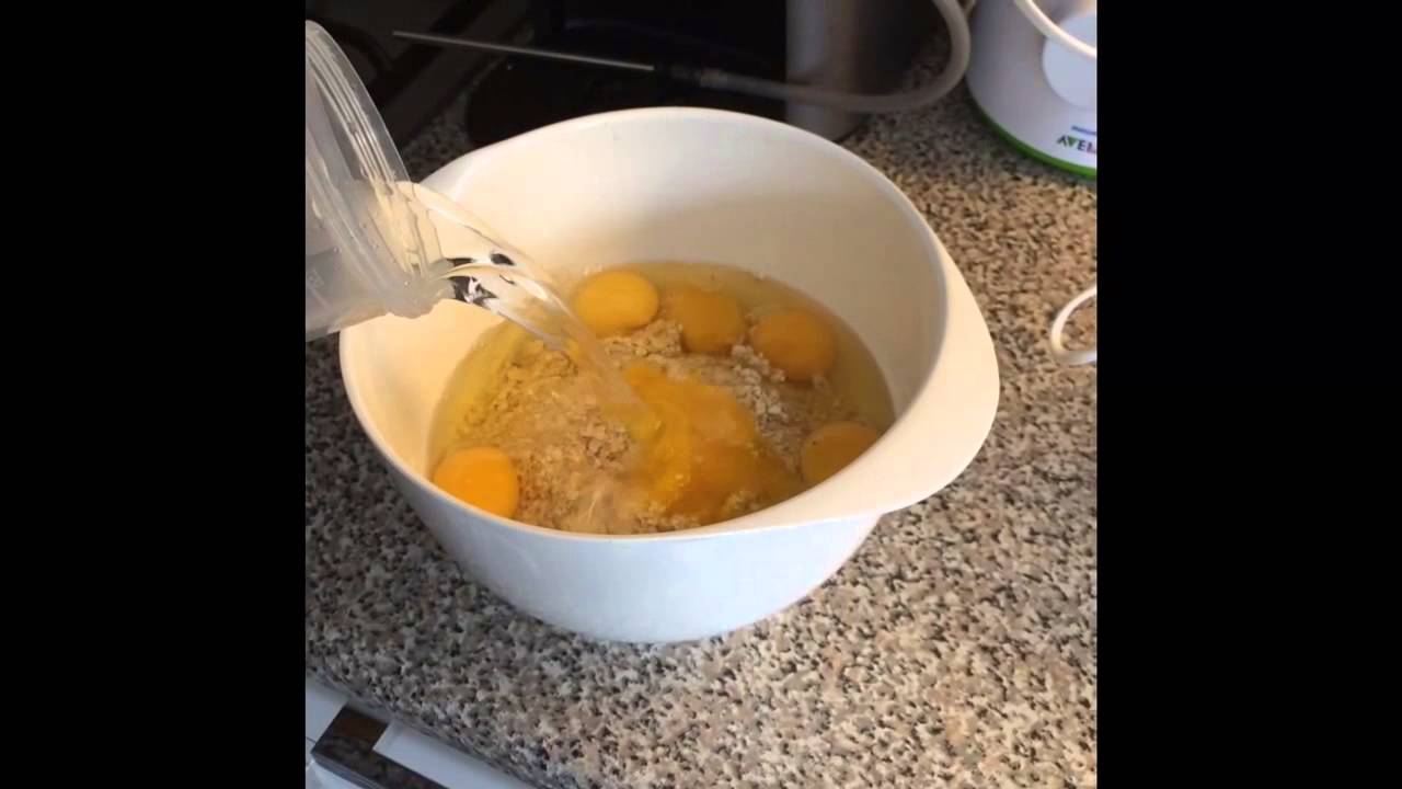Gezonde havermout pannenkoeken