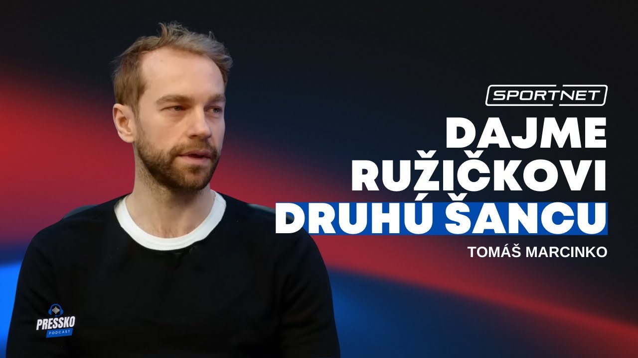 Tomáš Marcinko: Ružička spravil všetko, aby ľudia zmenili názor. Dajme mu druhú šancu